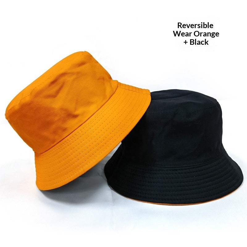 In Stock Double-sided Fisherman Hat With Optional Print Or Embroidery by Ricaloux