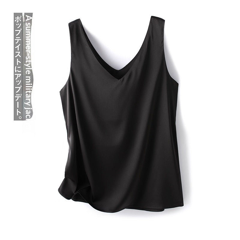 Womens Summer New Arrival Silky Satin Camisole by Ricaloux