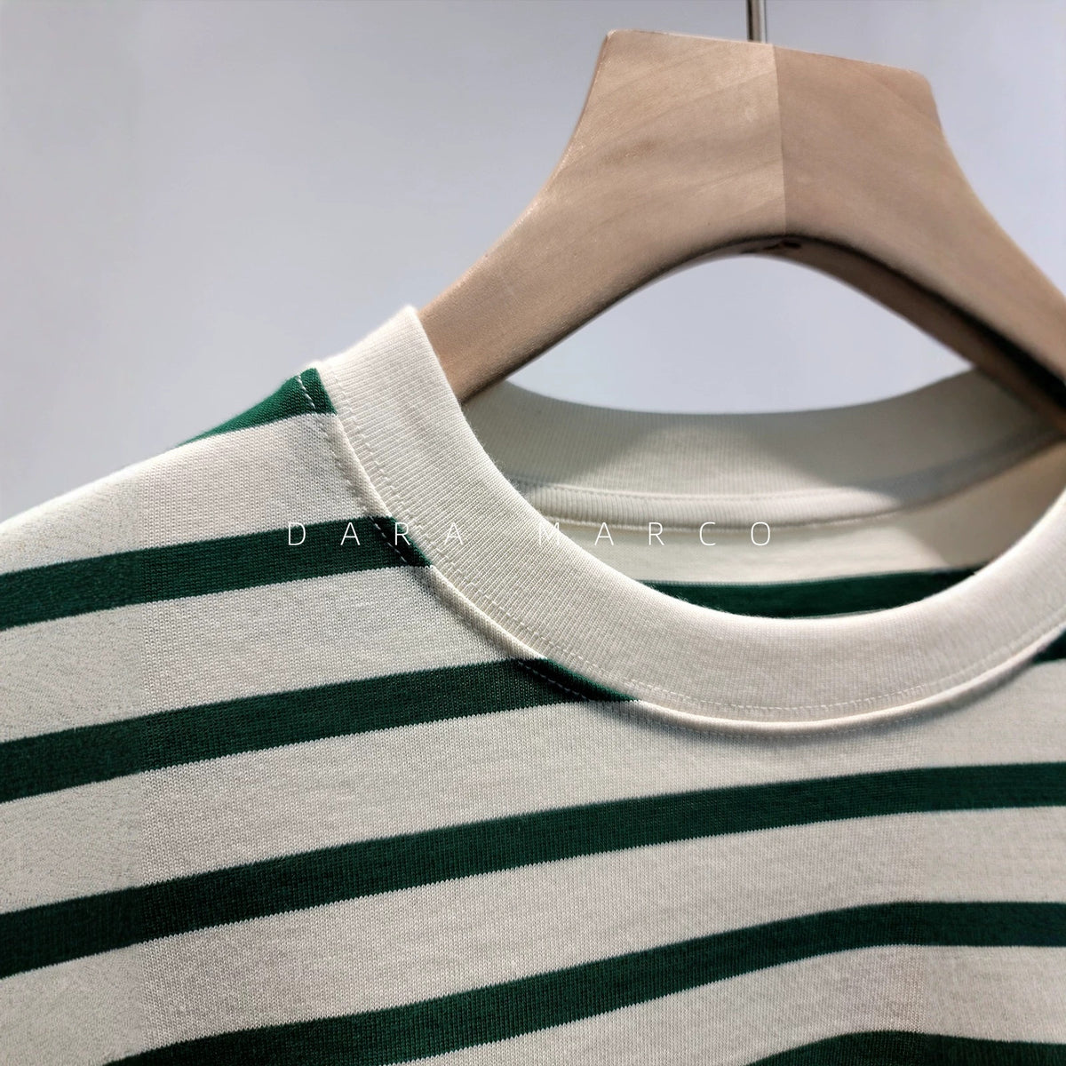 Striped Loose-fitting Long-length Color-block Summer Casual Versatile Top – Premium 0 | RICALOUX