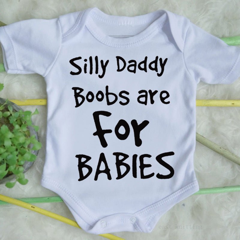 Silly Daddy Boobs Are For Babies - RICALOUX