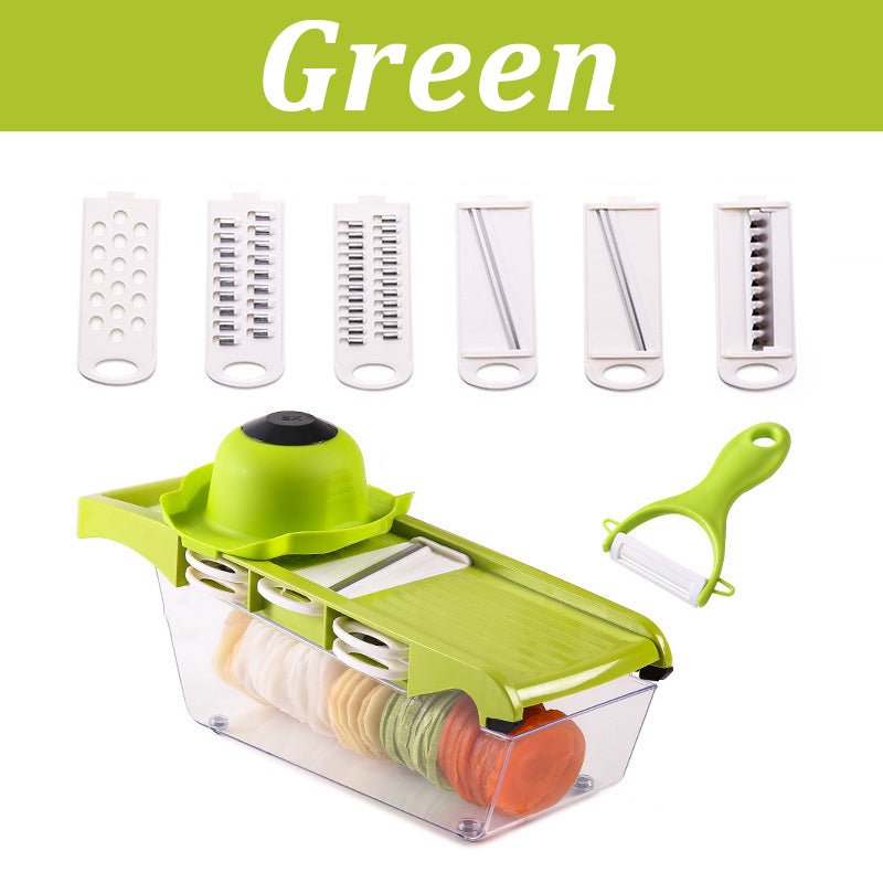Multifunctional Vegetable Cutter Home Kitchen Slicing And Dicing Fruit Artifact - RICALOUX