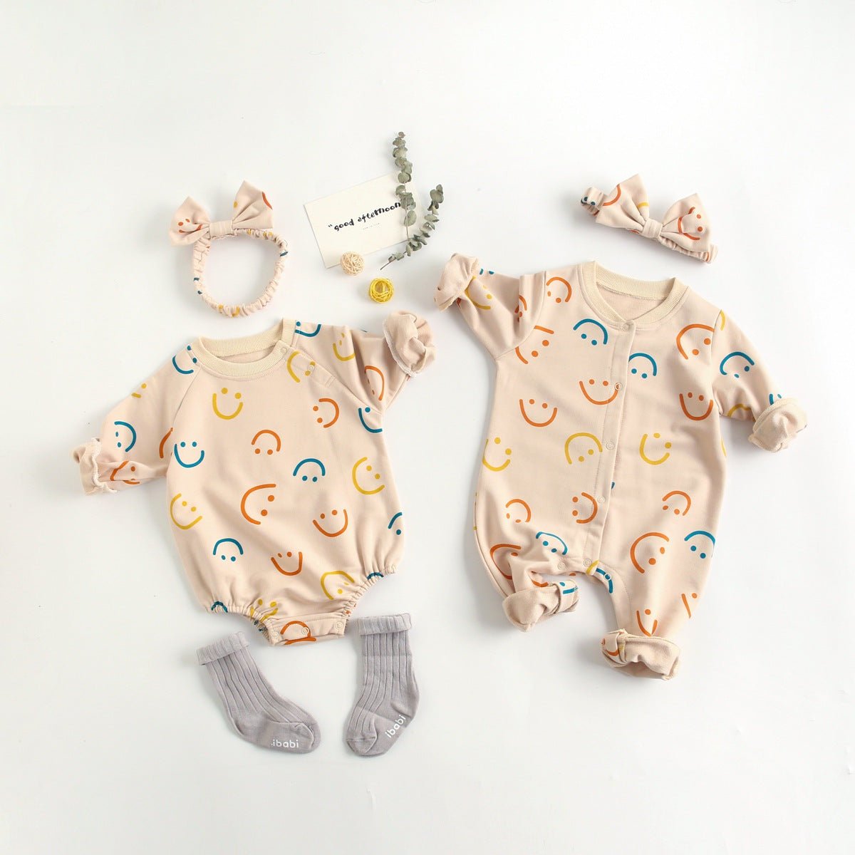 Newborn Baby Girl Romper Cartoon Spring Toddler Bag Fart Clothes - RICALOUX