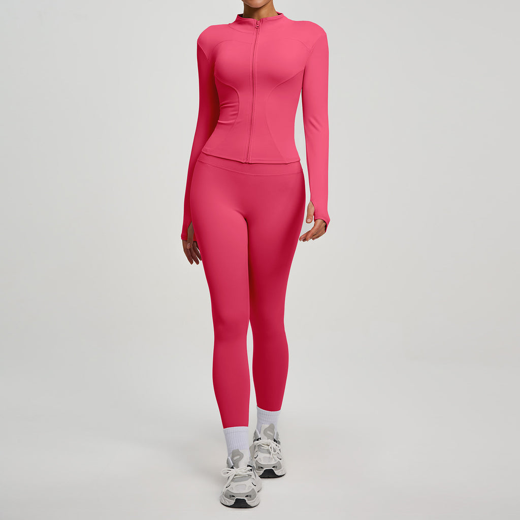 Fitness High-waist Butt-lifting Running Two-piece Set – Premium 0 | RICALOUX