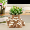 Creative Resin Body Art Flowerpot Home Home Decor - RICALOUX
