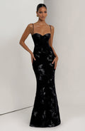 Nefertiti Maxi Dress - Black by Ricaloux