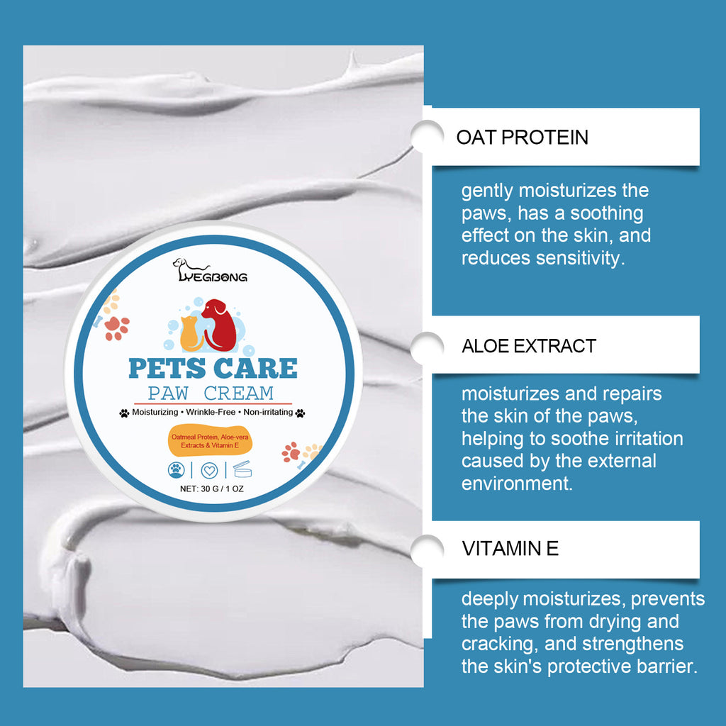 Pet Paw Care Cream Deep Moisturizing by Ricaloux