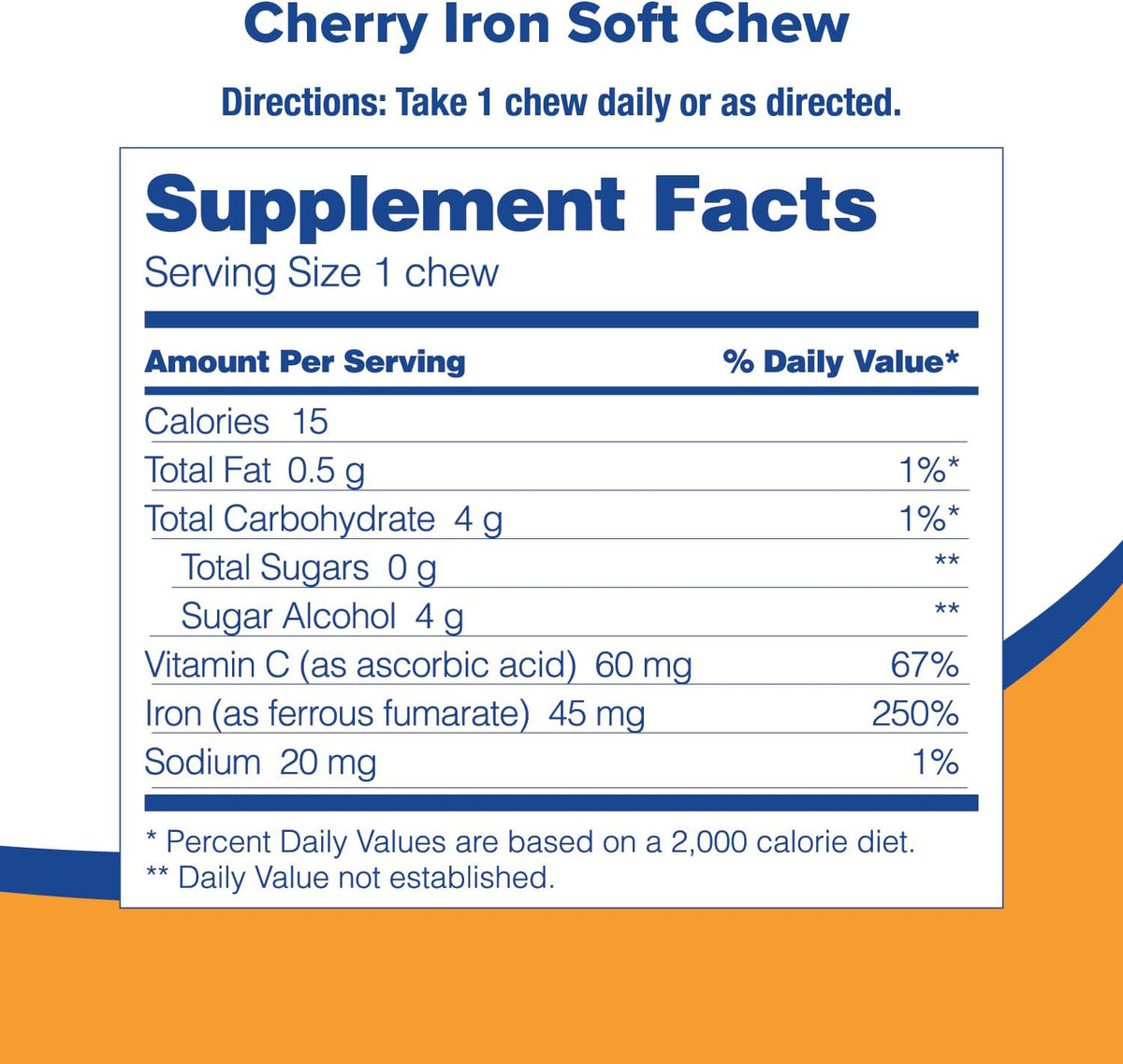 Prenatal Vitamin Fudge Iron Element - RICALOUX