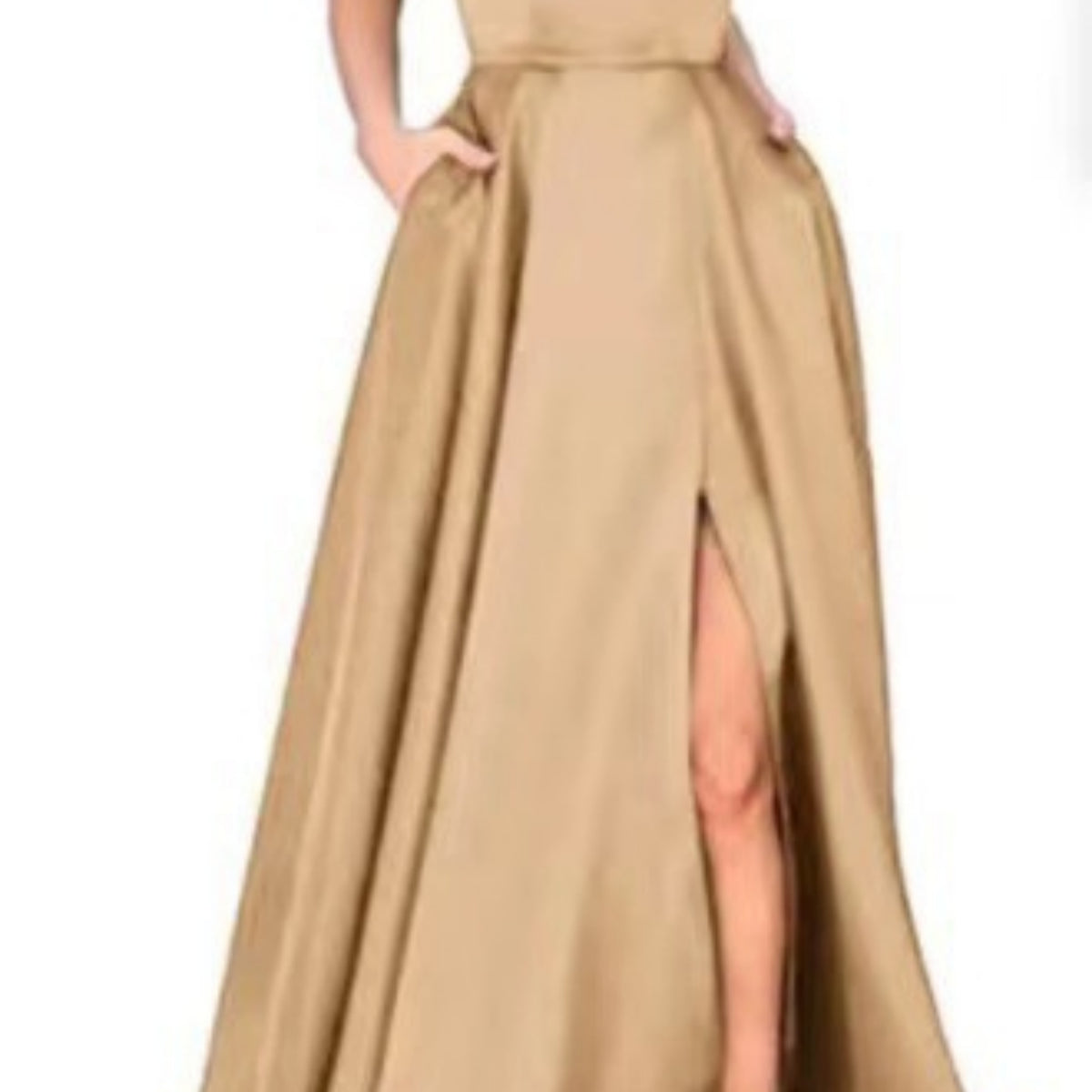 European And American Bridesmaid Dress, Long Style, Figure-flattering, Off-the-shoulder Design – Premium 0 | RICALOUX