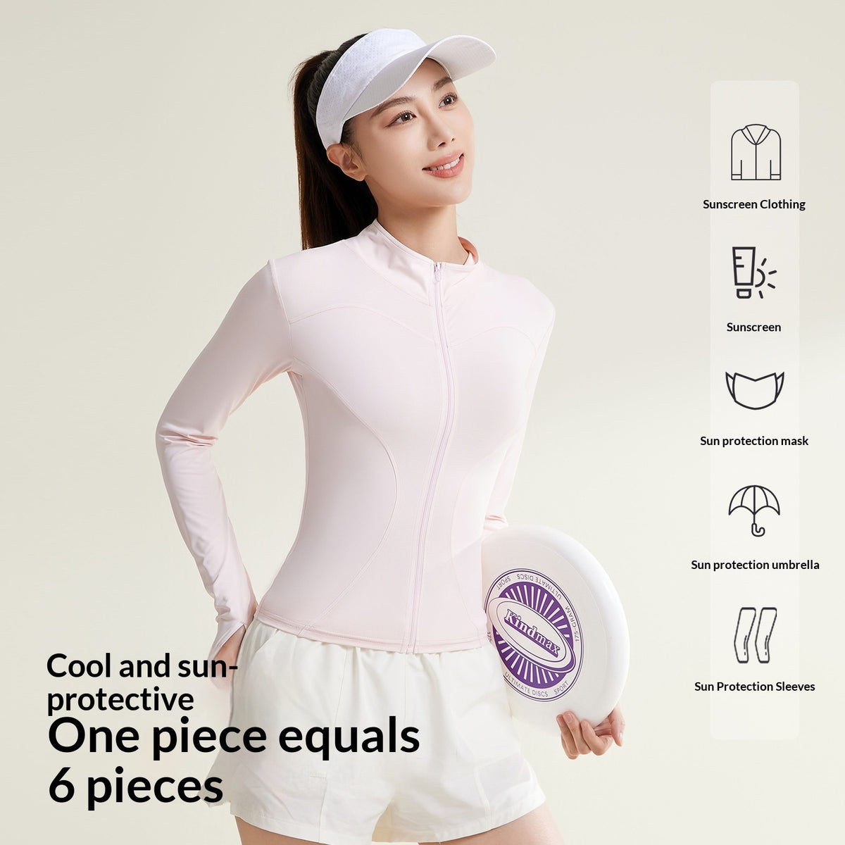 Summer Sun-protection Lightweight Breathable And Slim-fit Jacket by Ricaloux