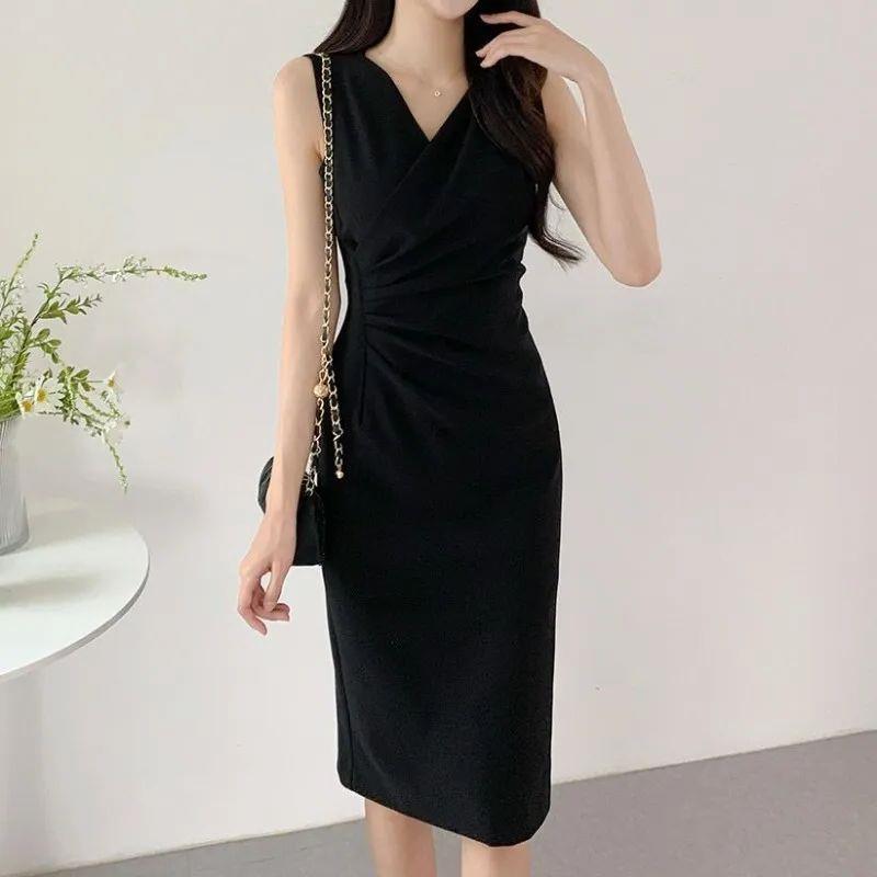 Womens French-style Sheath Vest Dress – Premium 0 | RICALOUX