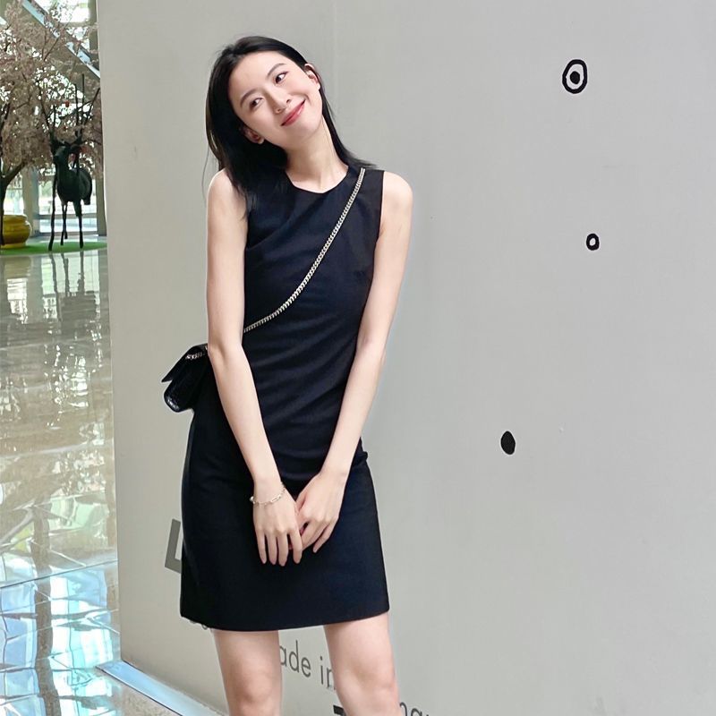 Sleeveless Summer Womens Mid-length Dress Figure-flattering And Slimming – Premium 0 | RICALOUX