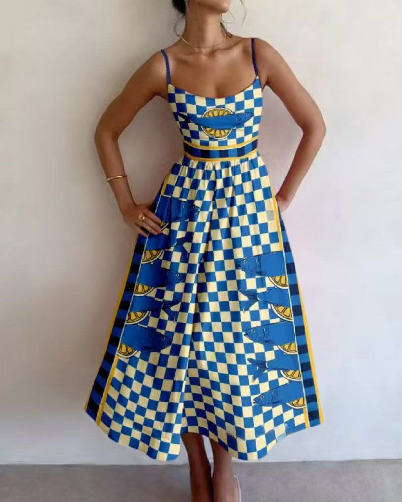Strapless Sleeveless Casual Bohemian Dress – Premium 0 | RICALOUX