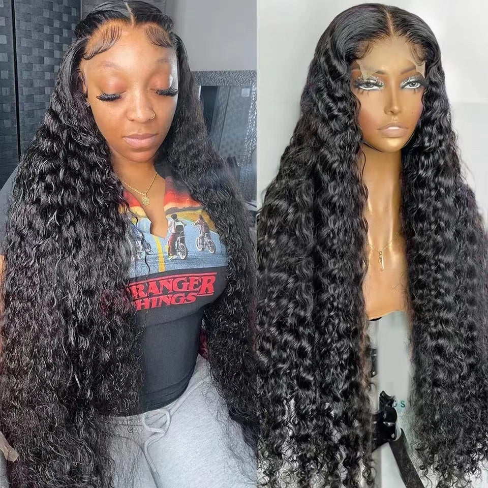 Lace Wig Headgear Female Long Curly Hair – Premium 0 | RICALOUX