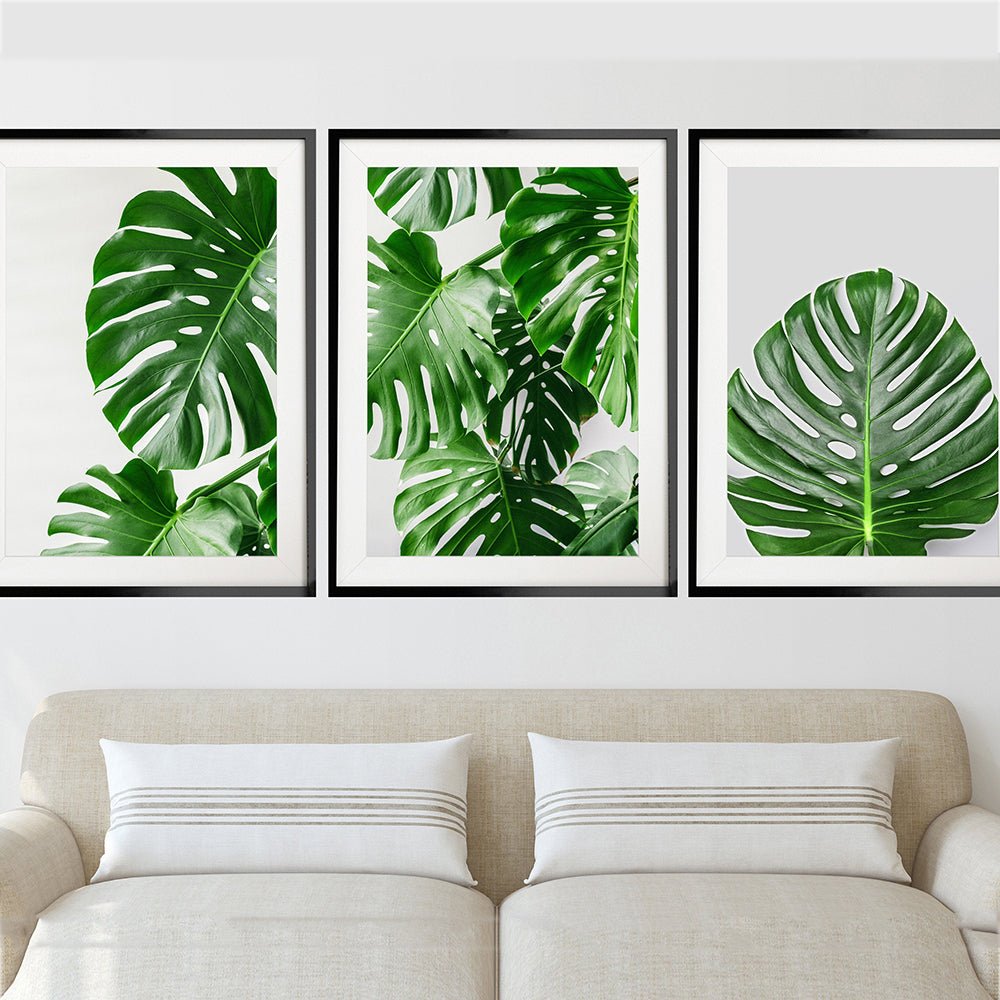 Home Decor Green Plant Canvas Painting - RICALOUX
