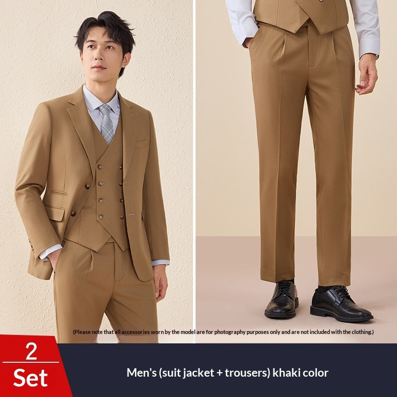Slim-fit Elegant Hotel Manager's Work Uniform Two-piece Suit Jacket And Trousers – Premium 0 | RICALOUX