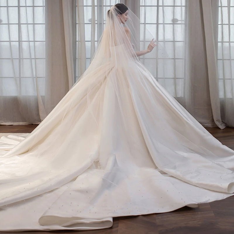 Temperament Princess Style French Satin Tail - RICALOUX