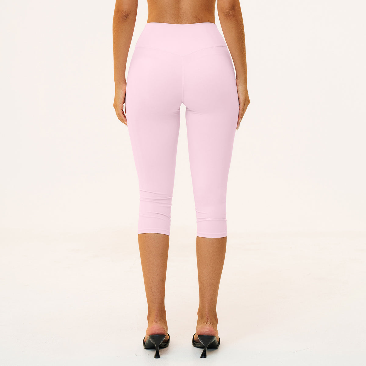 High-waisted Butt-lifting Form-fitting Slimming Workout Capris by Ricaloux