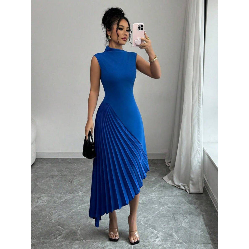 Asymmetric Sleeveless Casual Holiday Dress For Women – Premium 0 | RICALOUX