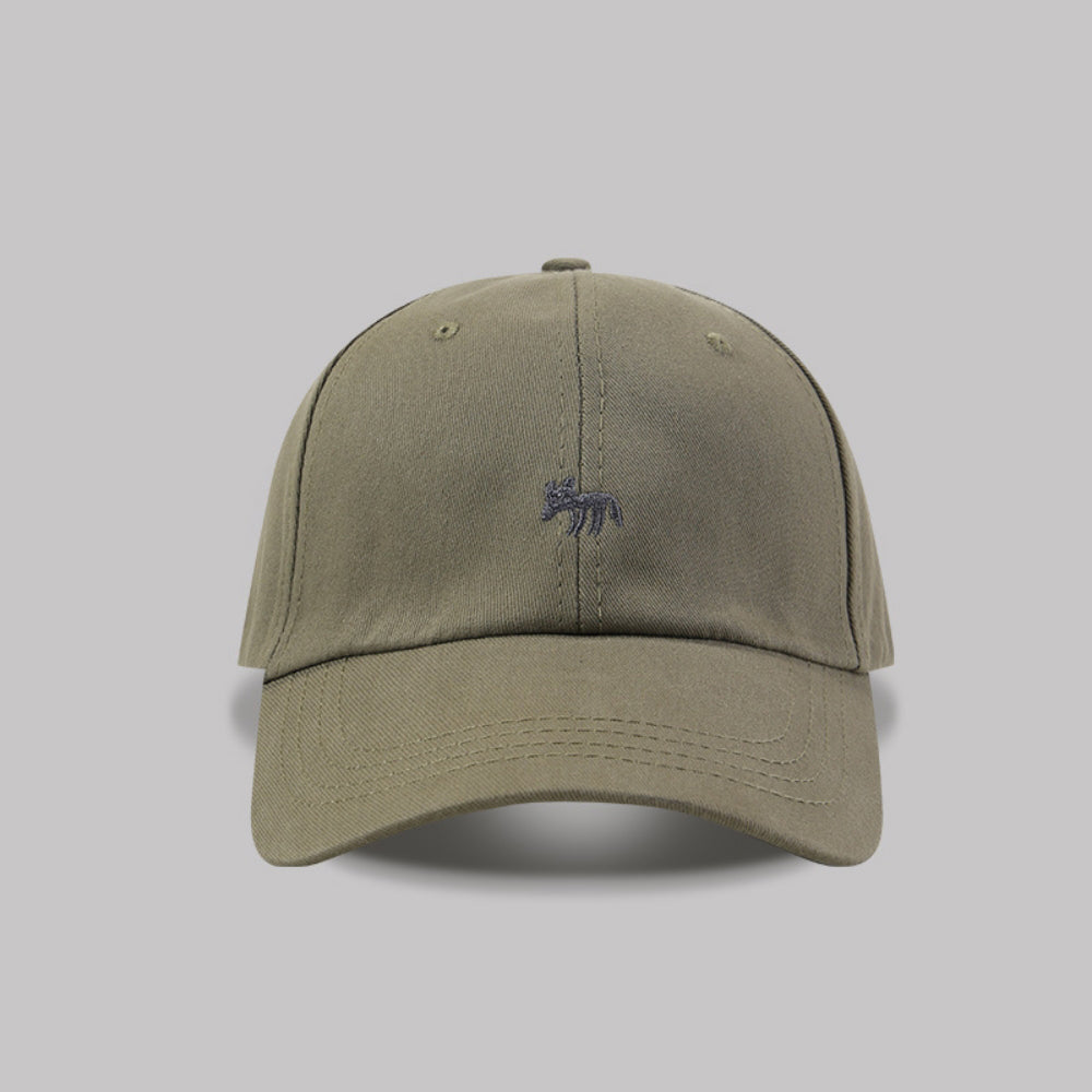 Women's Solid-color Embroidered Fox Simple Casual Style Soft Brim Adjustable Baseball Cap Suitable For Daily Commuting, Outdoor Outings And Shopping. – Premium 4 | RICALOUX
