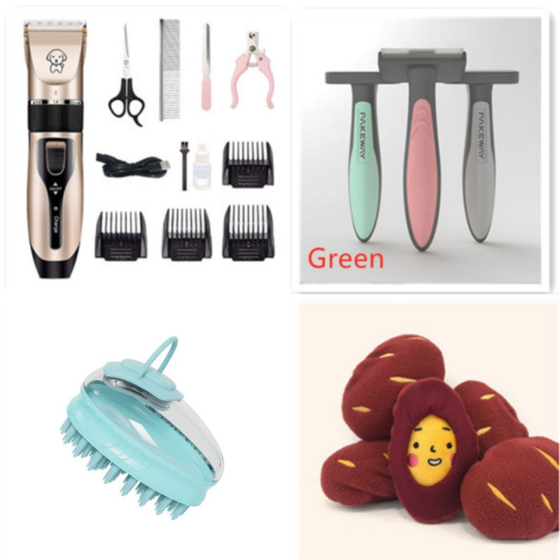 Professional Low Noise Pet Hair Clipper Easy Grooming For Dogs & Cats by Ricaloux