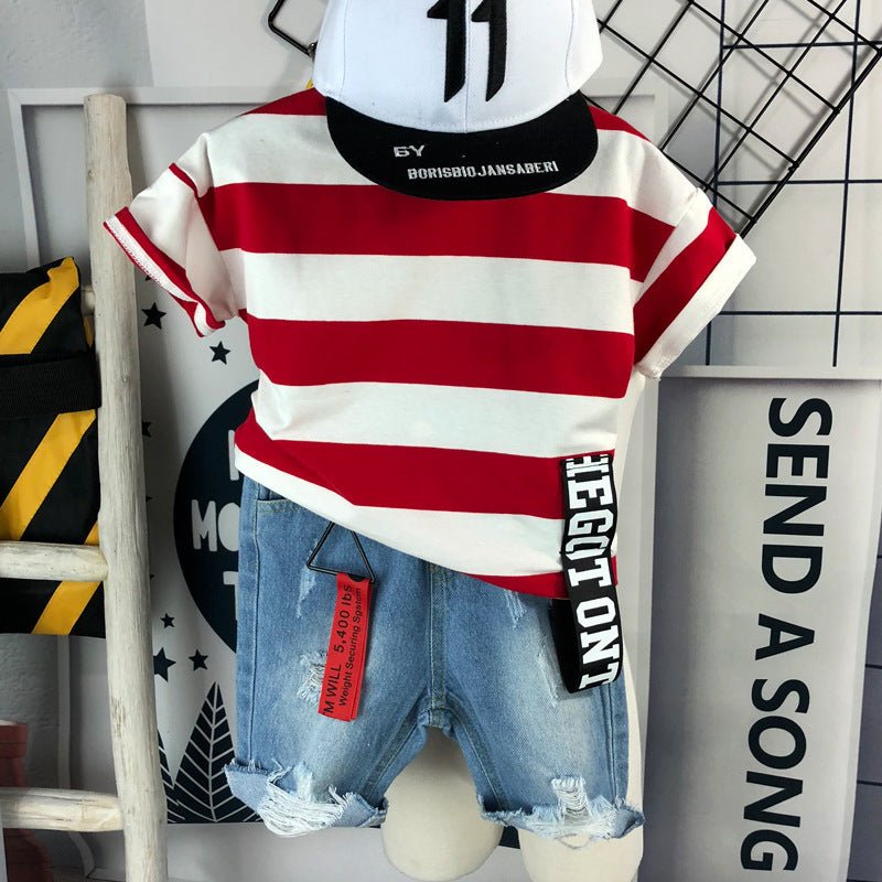 Children's Clothing Boys' Short Sleeve Suit - RICALOUX