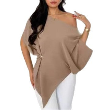 Niche Relaxed-fit Figure-flattering Batwing-sleeve Top by Ricaloux