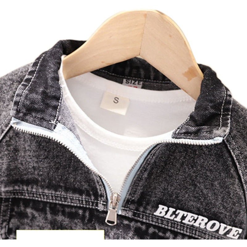 Boys Spring Clothing New Clothes Fashionable Handsome Children's Clothing - RICALOUX