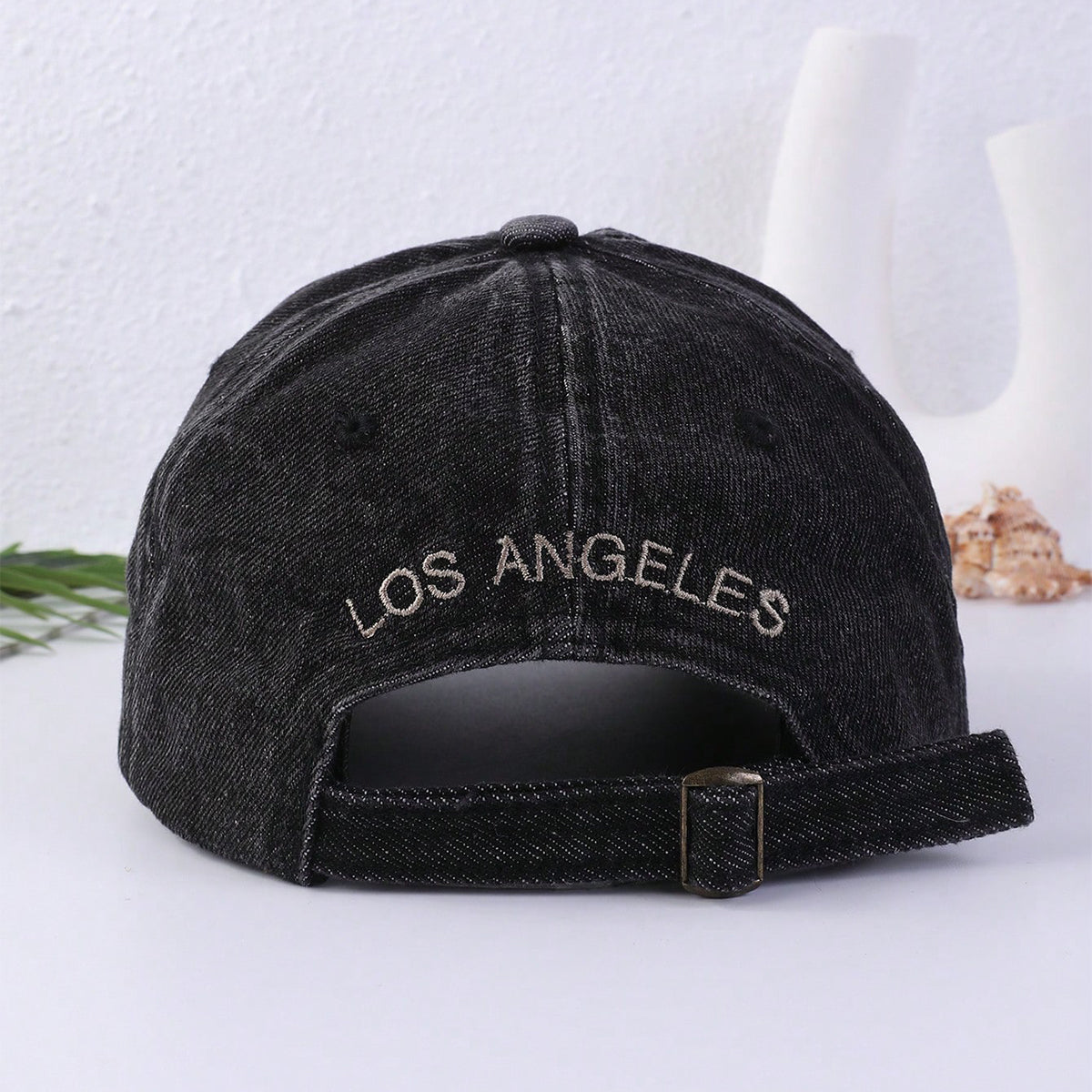 Men's And Women's Three-dimensional Letter Embroidery Design Retro Distressed Texture Baseball Cap For Daily Commuting, Street Outings, Trendy Hat by Ricaloux