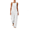 Womens Comfortable Suspender Jumpsuit For Summer by Ricaloux