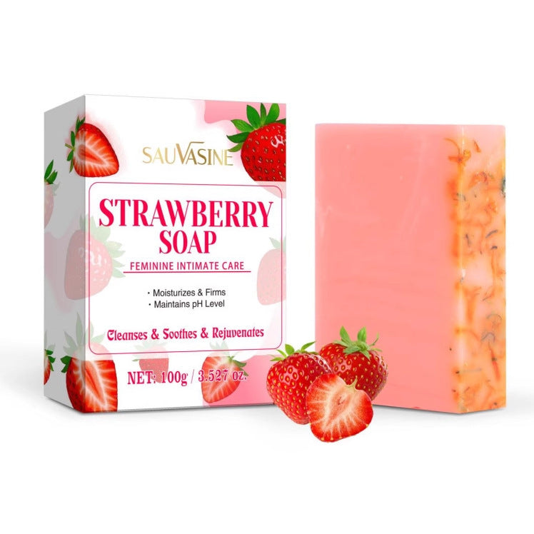 Strawberry Soap by Ricaloux