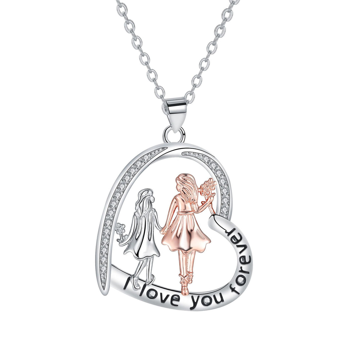 Jewelry Love Sister Ladybro Necklace For Women by Ricaloux