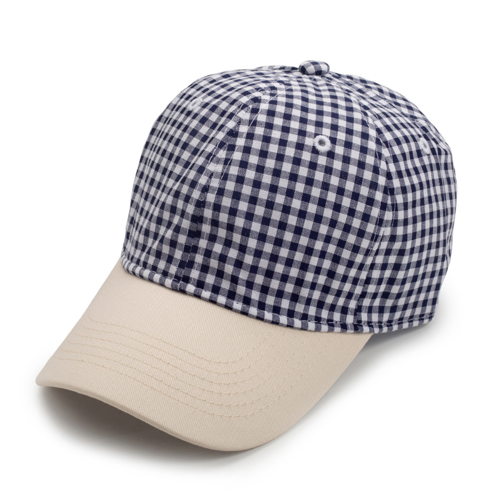 Men's And Women's Multi-color Small-checkered Baseball Cap. Fashionable And Fresh Style. Perfect For Summer Walks, Outings With Friends, And Versatile Sun Protection. – Premium 4 | RICALOUX