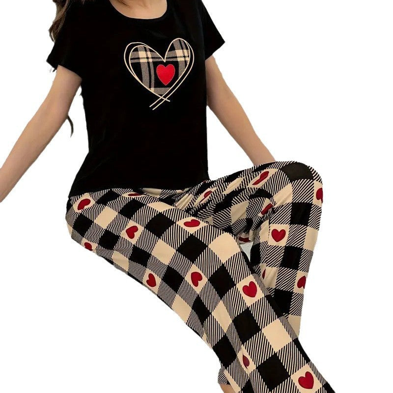 Womens Long Sleeve Longpants Pajama Set – Premium 0 | RICALOUX