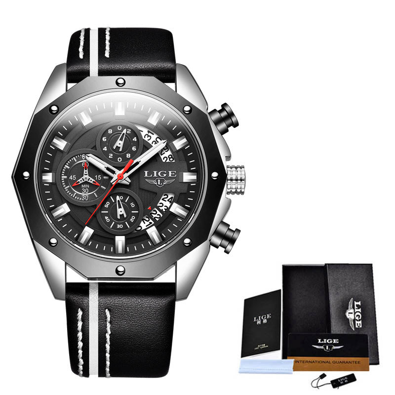 Fashion Mens Watches Top Brand Luxury Silicone Sport Watch Men Quartz Date Clock Waterproof Wristwatch Chronograph – Premium 0 | RICALOUX