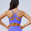 Women's Medium-High Support Back-Running Sports Bra, Shockproof & Push-Up Yoga Tank Top – Premium 4 | RICALOUX