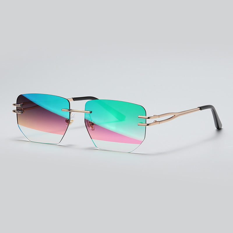 YSM8004 New Frameless Sunglasses Unisex by Ricaloux