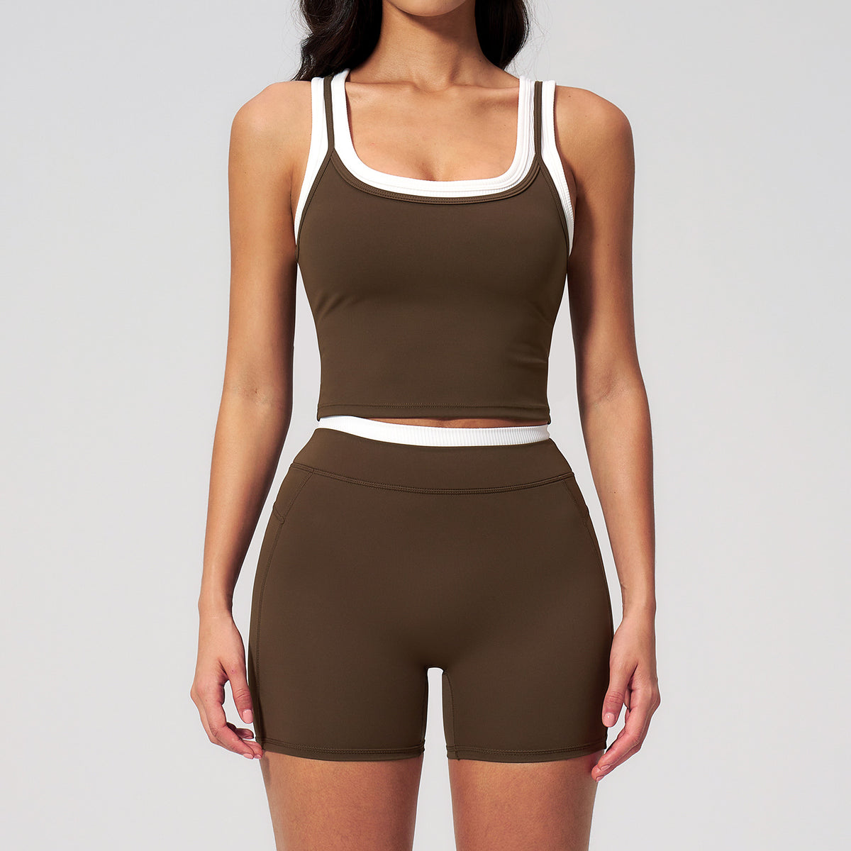 Contrast Nude Yoga Suit Thread – Premium 0 | RICALOUX