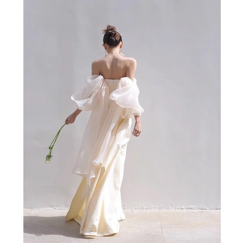 Outdoor Travel Shooting Light Yarn Dress Skirt - RICALOUX