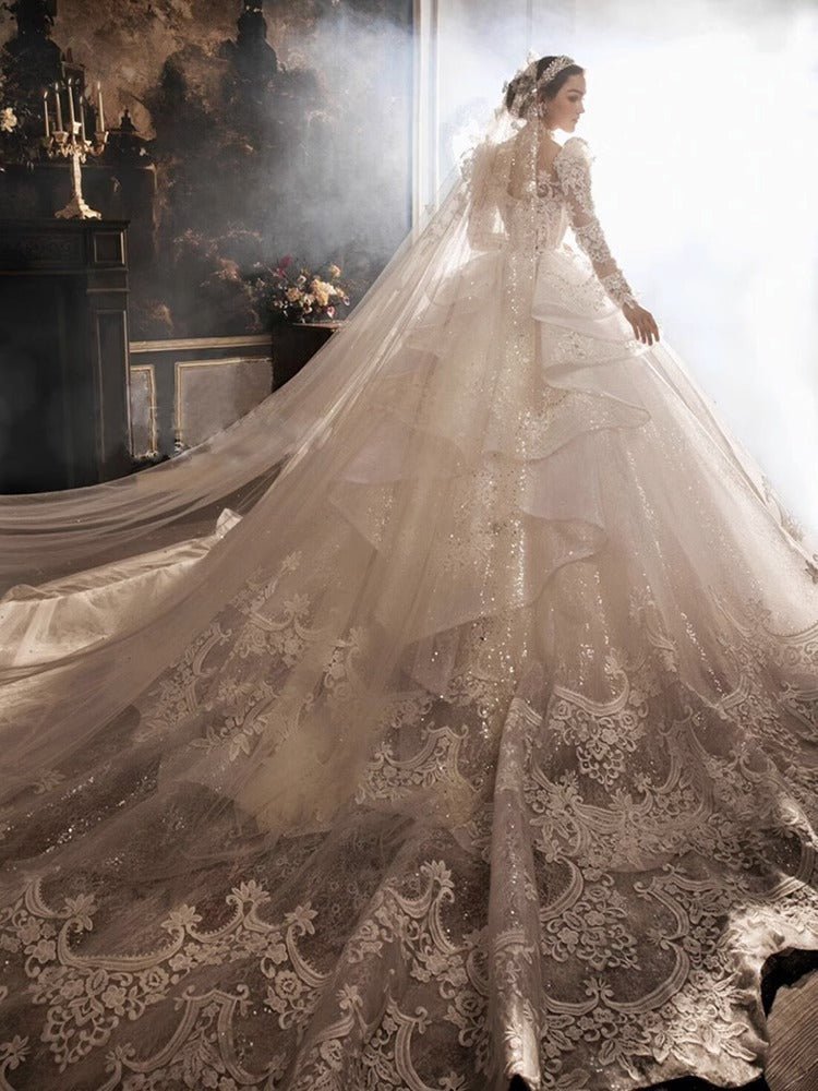 Heavy Industry European-style Royal Court Princess Large Tail Female - RICALOUX