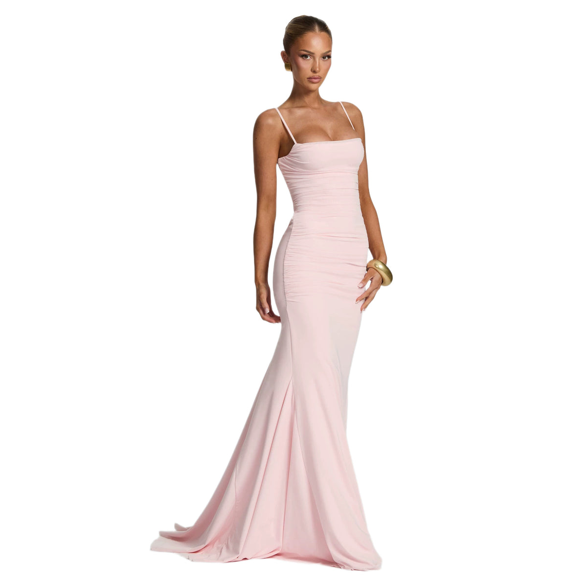 Back-tie Figure-hugging Sheath Evening Gown Dress – Premium 0 | RICALOUX
