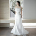 French Off-shoulder Light Wedding Dress Bride - RICALOUX