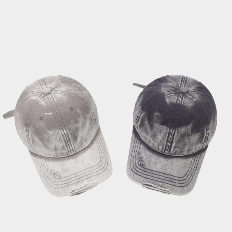 Vintage Heavy-wash Denim Baseball Cap – Premium 0 | RICALOUX