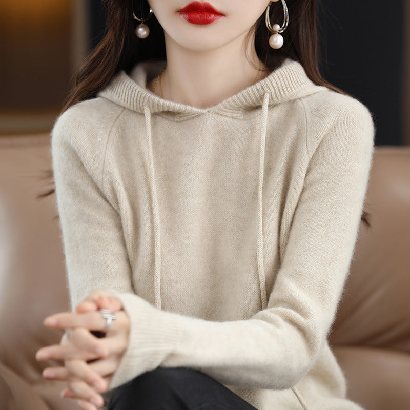Winter Hooded Sweatshirt For Women by Ricaloux