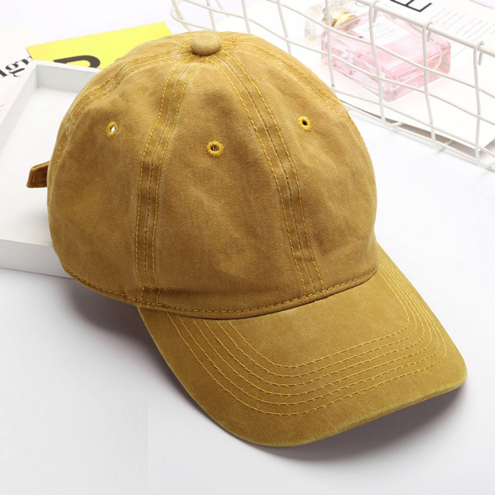 Summer Women's Solid-color Six-strand Adjustable Soft-brim Fashion Casual Baseball Cap, Suitable For Outdoor Outings, Daily Commutes And Outdoor Activities. – Premium 4 | RICALOUX