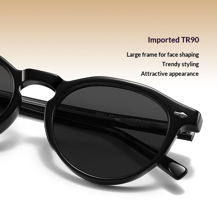 Retro Polarized Sunglasses For Men And Women by Ricaloux