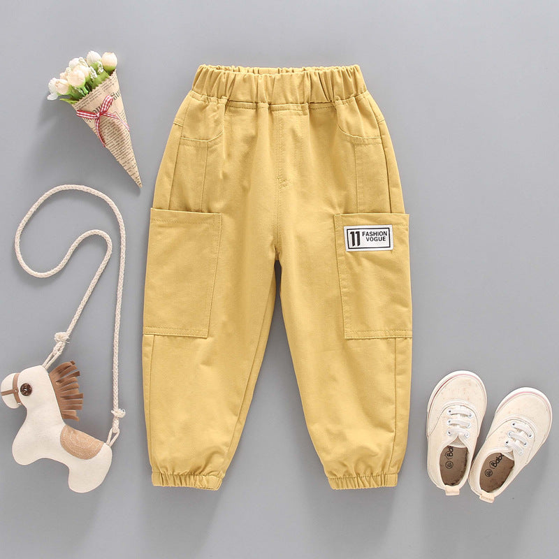 Autumn Style Children's Clothing Baby Trousers Boys Casual Sports Pants by Ricaloux
