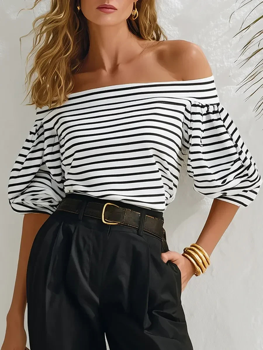 Womens Casual Loose-Fit T-Shirt by Ricaloux