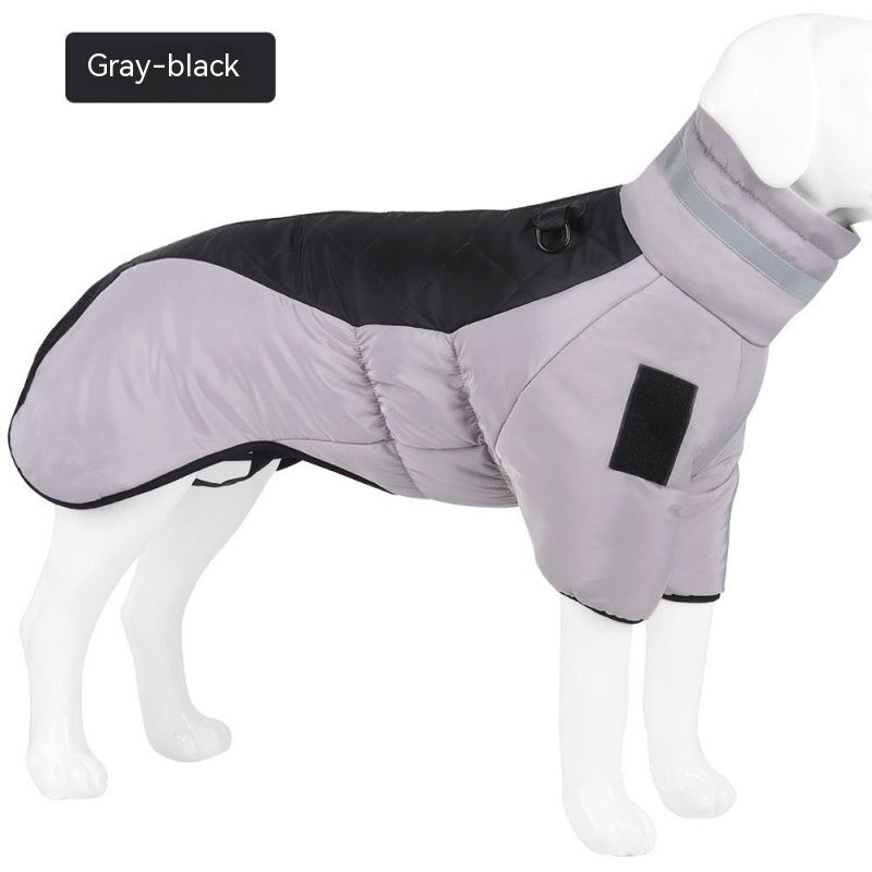 New Winter Dog Coat Waterproof Pet Clothes For Medum Large Dogs Warm Thicken Dog Vest Custome Labrador Jacket - RICALOUX