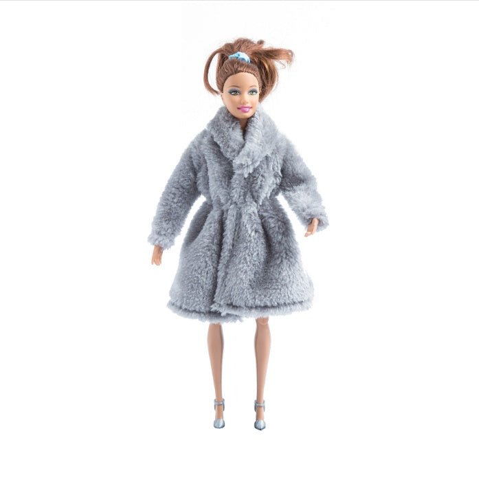 Girl Doll Toy Plush Coat Clothes Accessories - RICALOUX