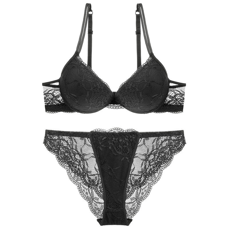 Sexy Lingerie Deep-V Lace Bra For Women by Ricaloux